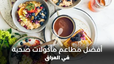أفضل مطاعم مأكولات صحية في العراق 2024