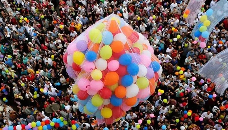 الاحتفال بعيد الفطر في مصر